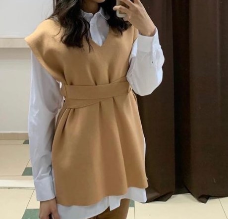 Модные жилеты зима 2021