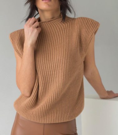 Модные жилеты зима 2021