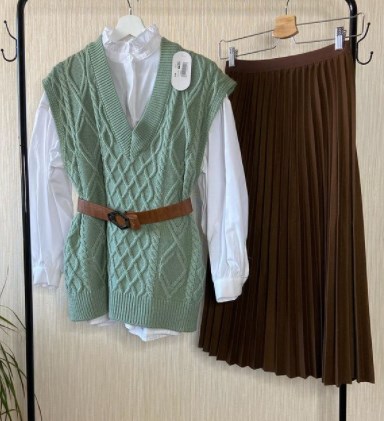 Модные жилеты зима 2021