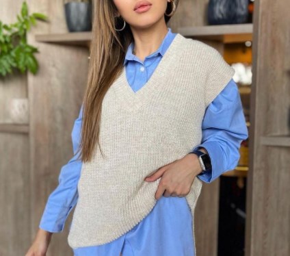 Модные жилеты зима 2021