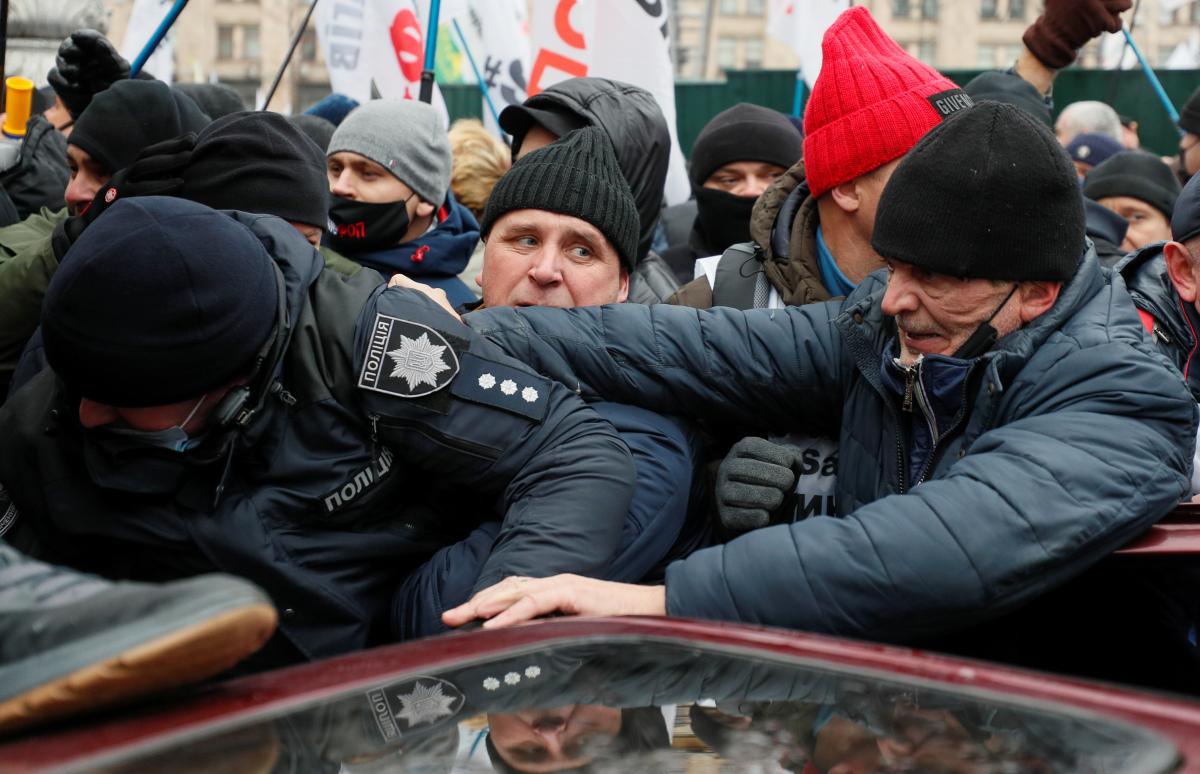 Протести ФОПів у Києві 15 грудня