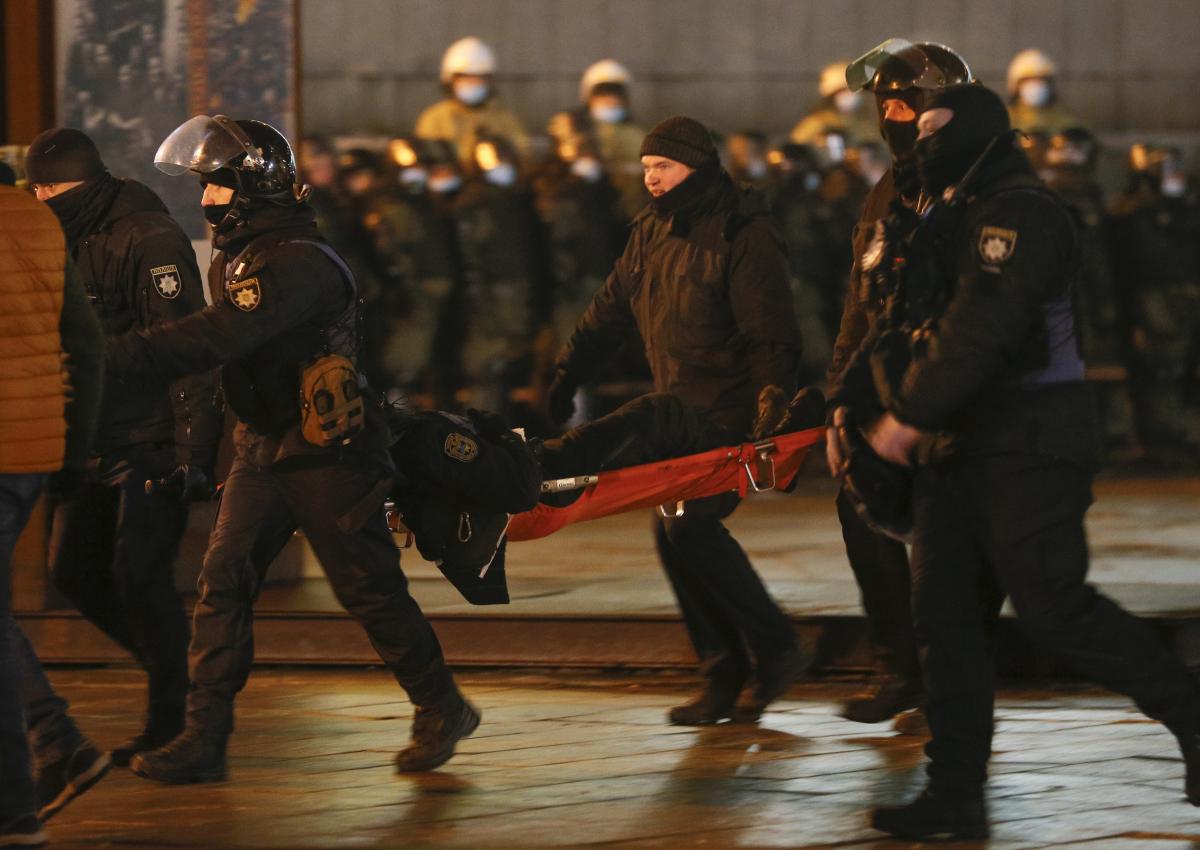 Штурм наметів ФОП