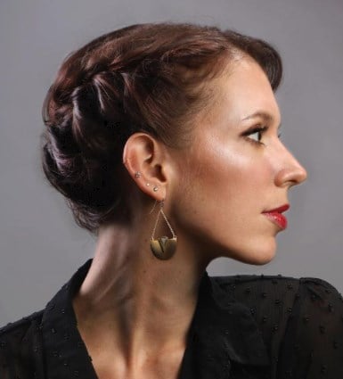 Модні кіски на коротке волосся