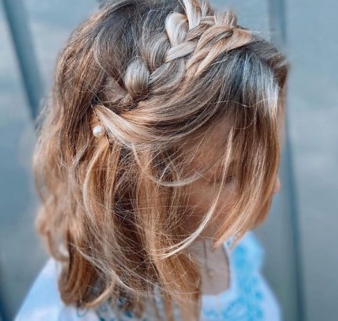 Модні кіски на коротке волосся