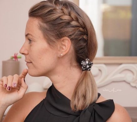 Модні кіски на коротке волосся