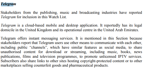 Євросоюз включив Telegram і ВКонтакте до списку 'спостереження за піратством': які наслідки