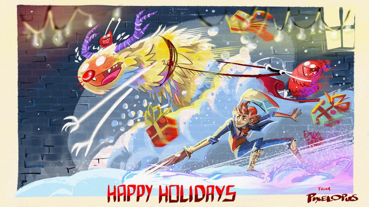 Ігрові студії та видавці з усього світу вітають геймерів з новорічними святами