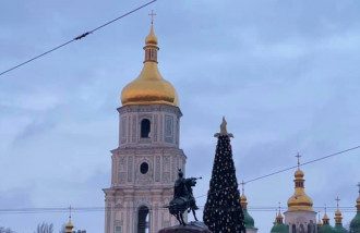 Новогодняя елка в Киеве / Фейсбук И.Сидора