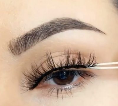 Прежде чем клеить ресницы, определитесь с макияжем / Instagram