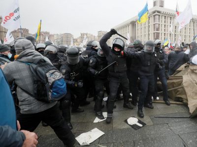 Протесты ФОПов в Киеве 15 декабря