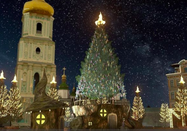 Скандальний капелюх з ялинки повернули на Софійську площу