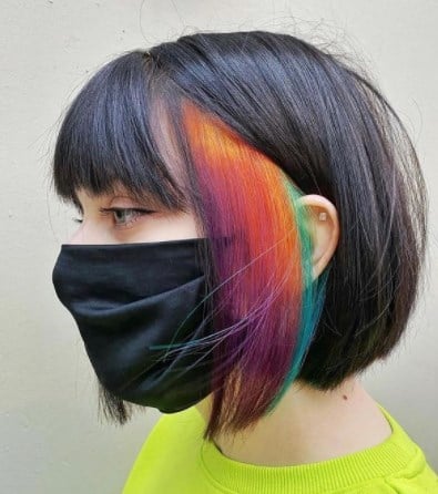 Каре з чубчиком 2021