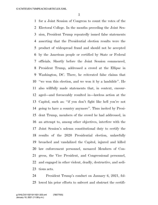 Резолюція про імпічмент Дональда Трампа Резолюція про імпічмент Дональда Трампа