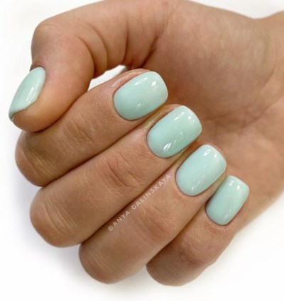 М'ятний манікюр 2021 М'ятний манікюр 2021