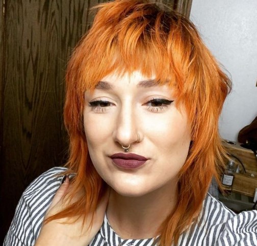 Стрижка маллет 2021 Стрижка маллет 2021