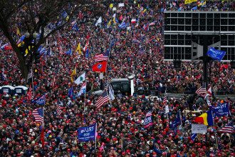 Протесты в США сторонников Трампа Протесты в США сторонников Трампа