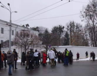 Люди у Полтаві виступили проти підвищення цін на газ – Протести в Україні Люди у Полтаві виступили проти підвищення цін на газ – Протести в Україні