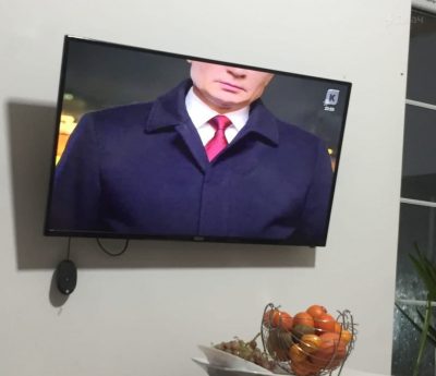 У Новий Рік 2021 Путіну 'відрізали' пів голови