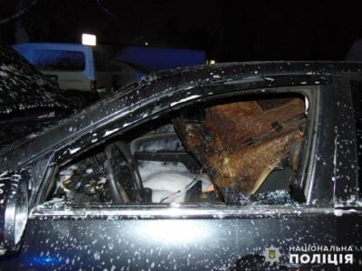 У Миколаєві директорці "інфекціонки" спалили автомобіль