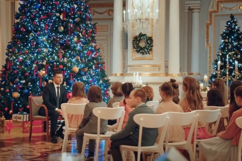 У Зеленского ответили на обвинения о присутствии детей в новогоднем ролике