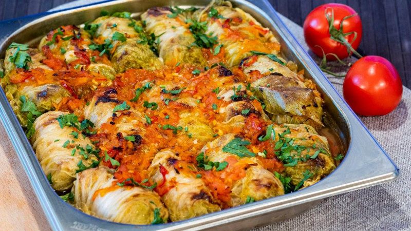 Голубцы из пекинской капусты: пошаговый рецепт