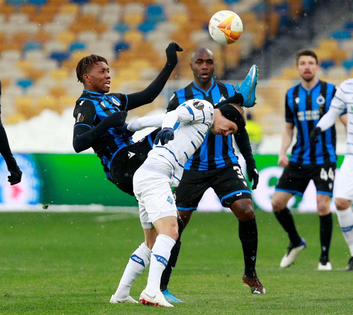 Динамо не змогло обіграти Брюгге в матчі Ліги Європи