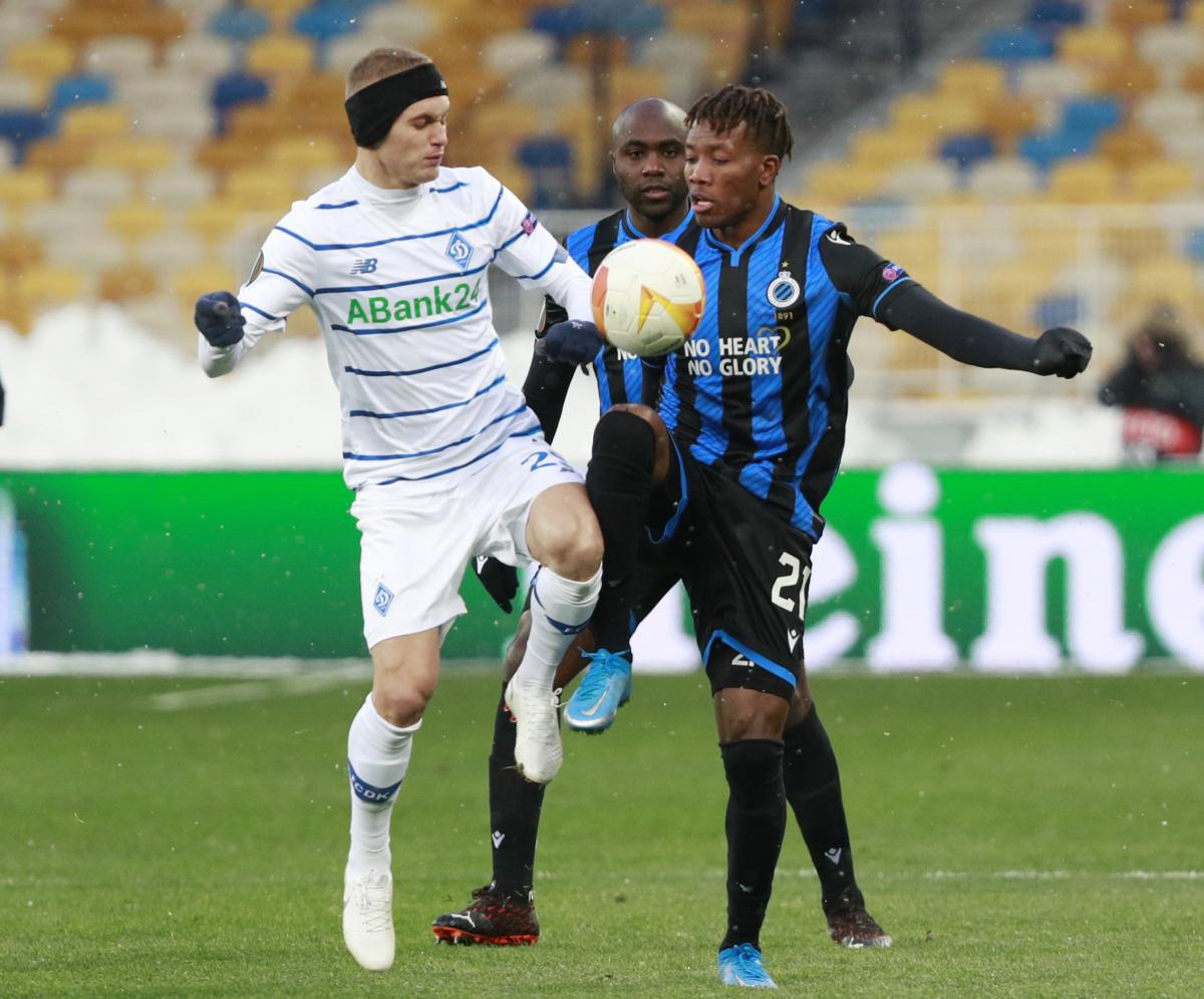 Динамо не змогло обіграти Брюгге в матчі Ліги Європи