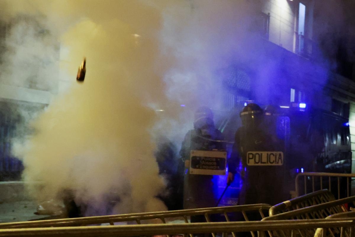 В Испании в результате протестов задержаны около 40 человек