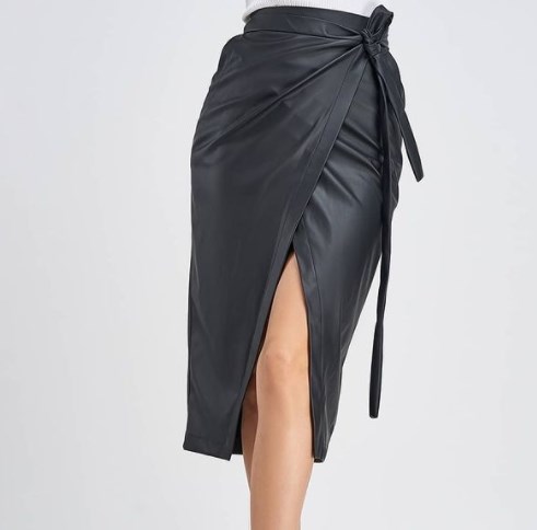 Модные юбки с запахом 2021