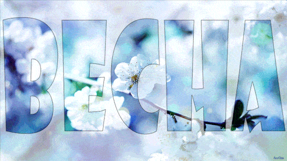 С первым днем весны гиф прикольные