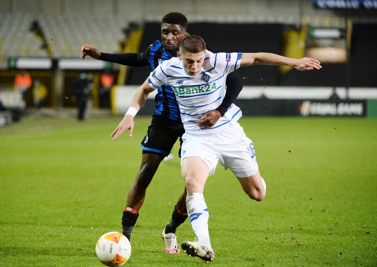 Ліга Європи - Брюгге - Динамо