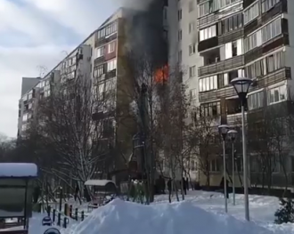 У результаті пожежі в Новій Москві загинули діти У результаті пожежі в Новій Москві загинули діти