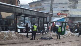 На Лукьяновке нашли труп / Фото kyiv.media На Лукьяновке нашли труп / Фото kyiv.media