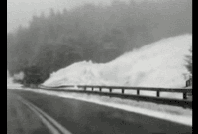 Сходження лавини на Львівщині виявилося фейком