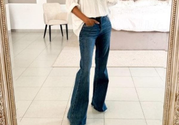 Незвичайні джинси у стилі 70-х повернулися в моду на весну-літо