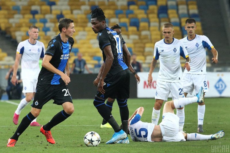 Матч Динамо-Брюгге перенесли на другое время