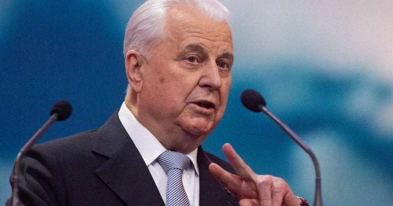 Кравчук резко отреагировал на санкции СНБО