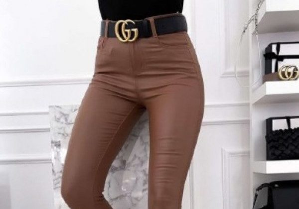 Кожаные брюки 2021