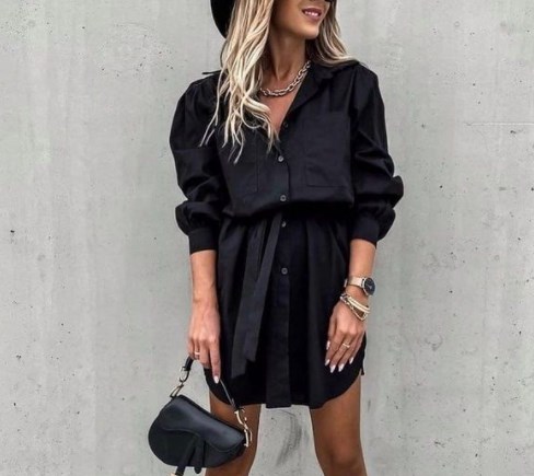 В моде платья-рубашки / Instagram