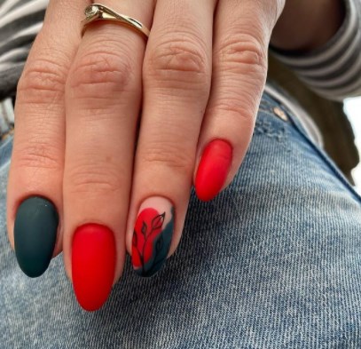 Чорний манікюр 2021 Чорний манікюр 2021