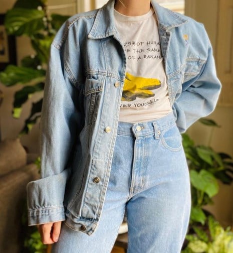 Модные джинсовые куртки 2021 / Instagram