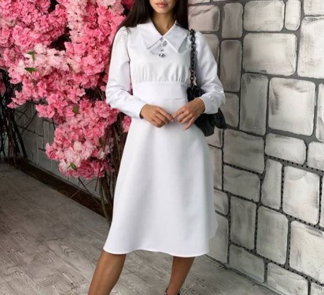 Модні сукні міді 2021 весна-літо