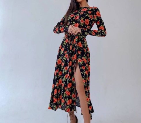 Модні сукні міді 2021 весна-літо