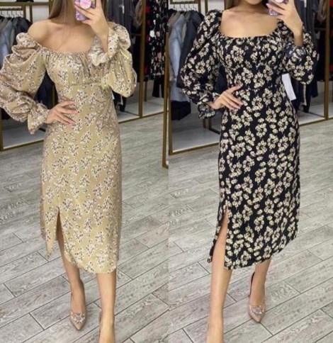 Модні сукні міді 2021 весна-літо