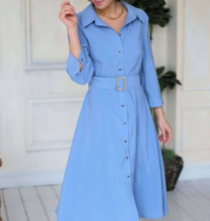 Модні сукні міді 2021 весна-літо