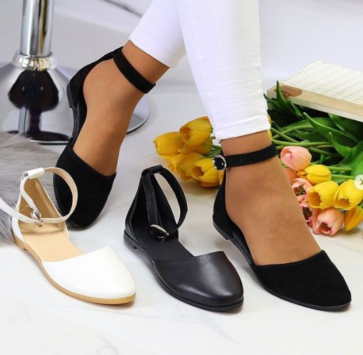 Модні жіночі туфлі на низькій ході 2021 Модні жіночі туфлі на низькій ході 2021