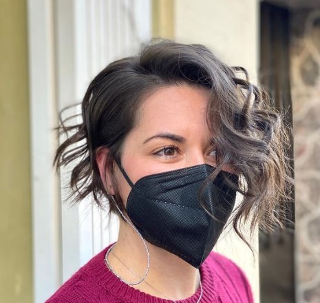 Короткі стрижки для круглого обличчя 2021