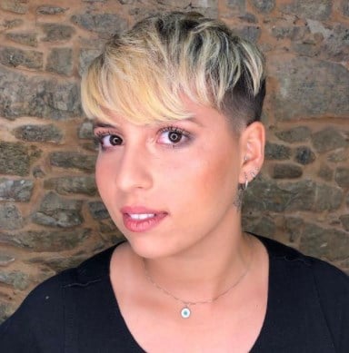 Короткі стрижки для круглого обличчя 2021