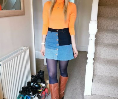 Модні джинсові спідниці 2021