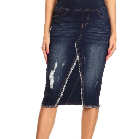 Модні джинсові спідниці 2021